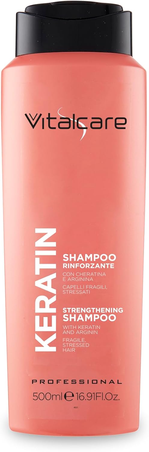 vitalcare Keratin Oil Shampoo Keratin and Protein Hair Fragile and Unstressed 500 ml