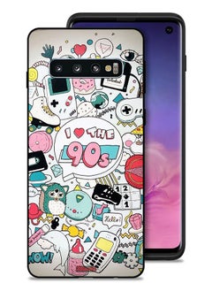 Tolwak Samsung Galaxy S10 4G Protective Case Cover I Love The 90s  - Image 1