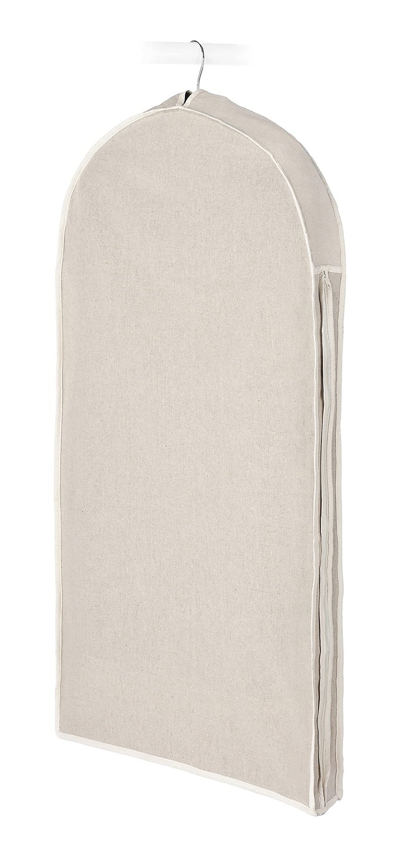 Whitmor Zippered Garment Bag Natural Linen Large