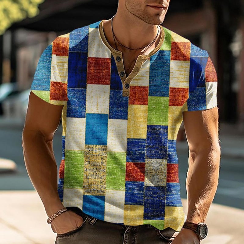 Korean Style Short-Sleeved T-Shirt Men'S Summer 2024 Loose Design Sense Niche Short-Sleeved Clothes Ins Trendy Me12 - Image 3