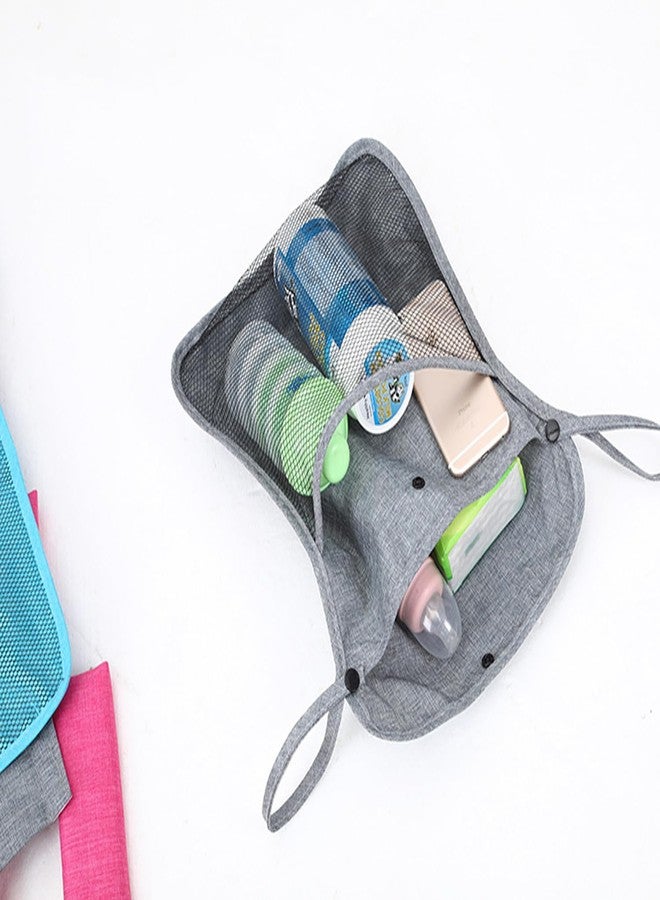 iLulala Universal Baby Stroller Organizer for Uppababy, Nuna, Britax, Doona Strollers, Stroller Mesh Bag, Adjustable Stroller Storage Caddy Accessories. (Grey) - Image 4