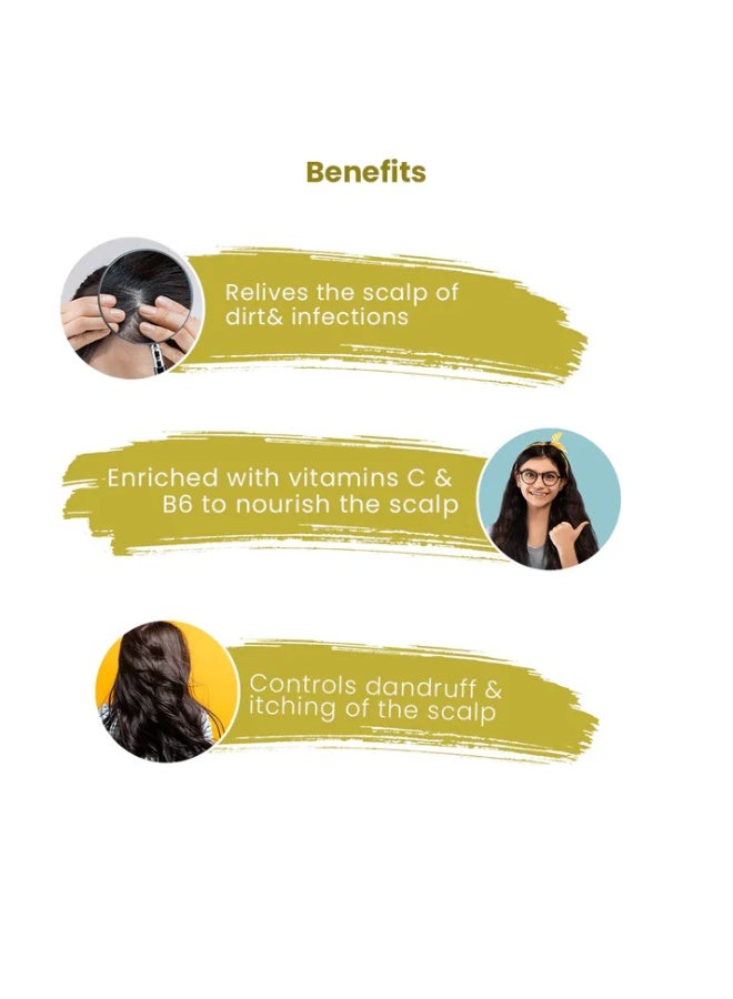 Dhathri Dheedhi Dandruff Control Lime Shampoo - 250 ml - Image 4