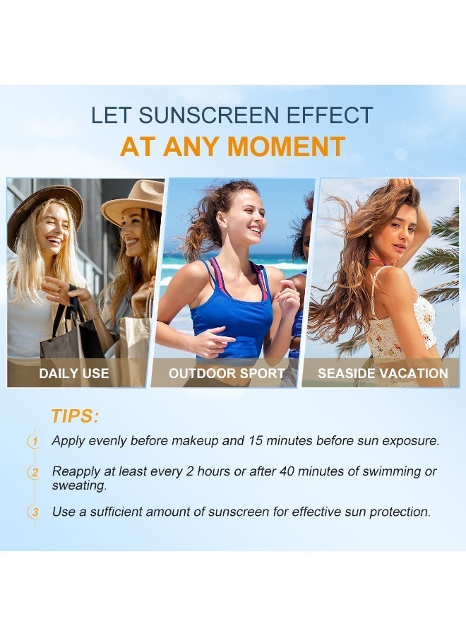 SACE LADY Airy Soothing Sunscreen SPF50+++ – Lightweight, Non-Sticky UVA/UVB Protection – 50g - Image 3