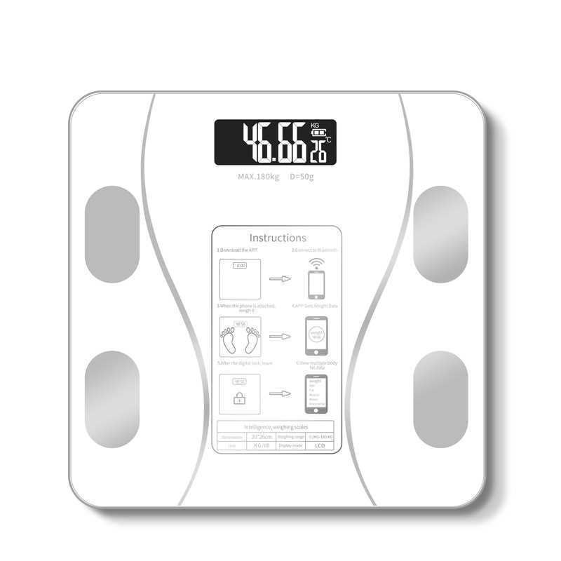 Body Fat Scale, Smart And Accurate Home Fat Scale, Adult Bluetooth Scale, Human Body Scale, Small Electronic Scale, Weight Scale - Image 1