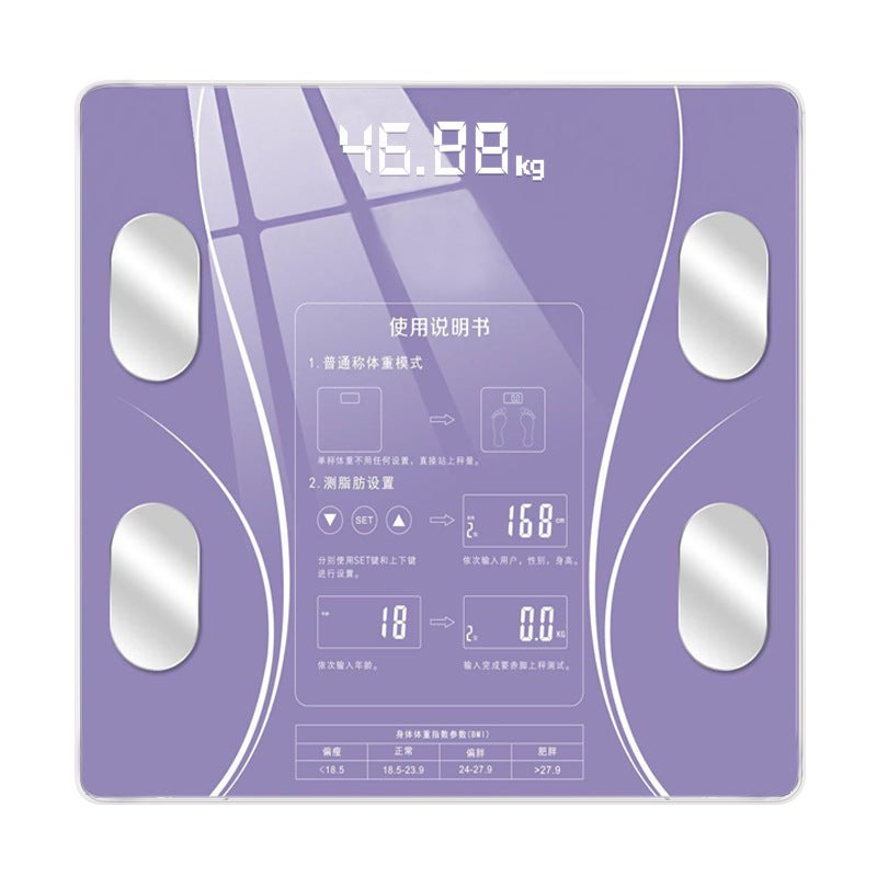 Body Fat Scale, Smart And Accurate Home Fat Scale, Adult Bluetooth Scale, Human Body Scale, Small Electronic Scale, Weight Scale - Image 4