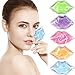 coldchill Lip and Eye Ice Pack for Injuries Mini Small Gel Ice Pack Hot and Cold Compress Reduce Pain and Swelling Dark Circles Fade Eye Relax AntiAging Lip Care Pad Gift for Girl Woman Multicolored - Image 1