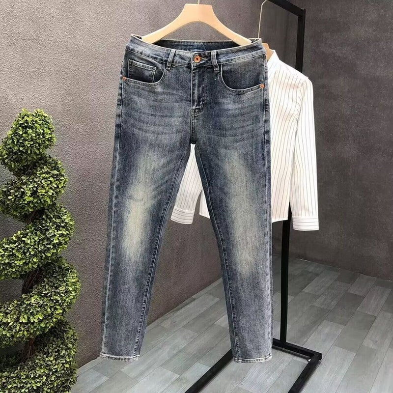 Unisex Casual Daily Denim Jeans - Image 3
