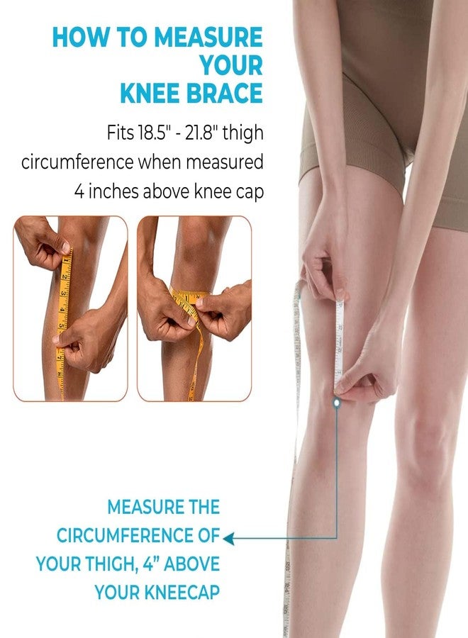 Dr Helix Hinged Knee Support Beige | Open Patella Knee Brace with Strong Dual Hinges for Enhanced Joint Stability, Injury Recovery, Pain Relief and Comfortable Long Duration Wear (Size – XXL) - Image 5