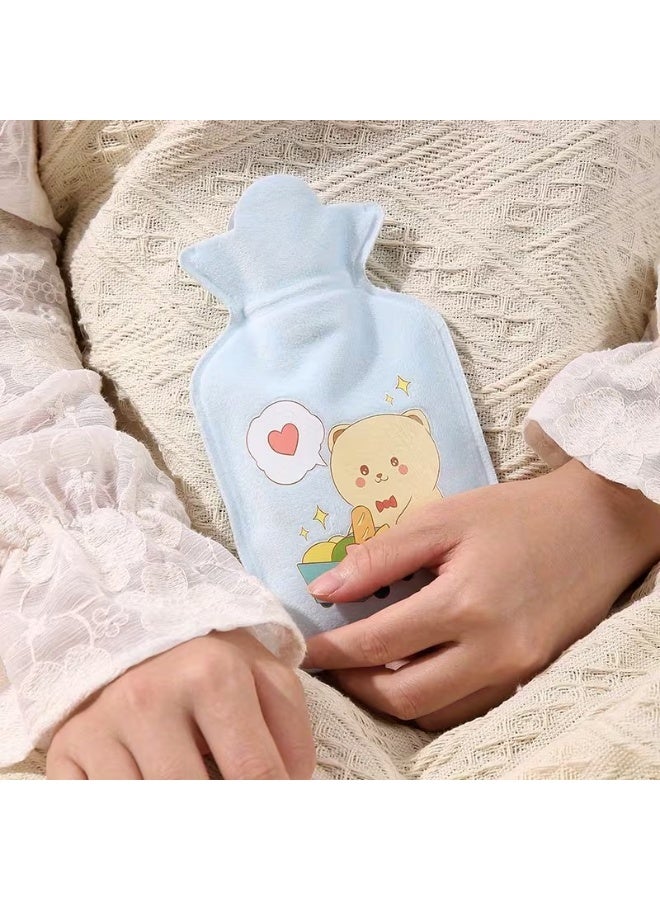 Cute cartoon design hot water bottle - for everyday use and multi-shaped heating (2 pieces) - Image 2