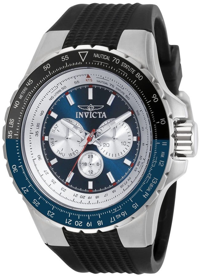 Invicta Men's Aviator 32916 Quartz Watch, Black