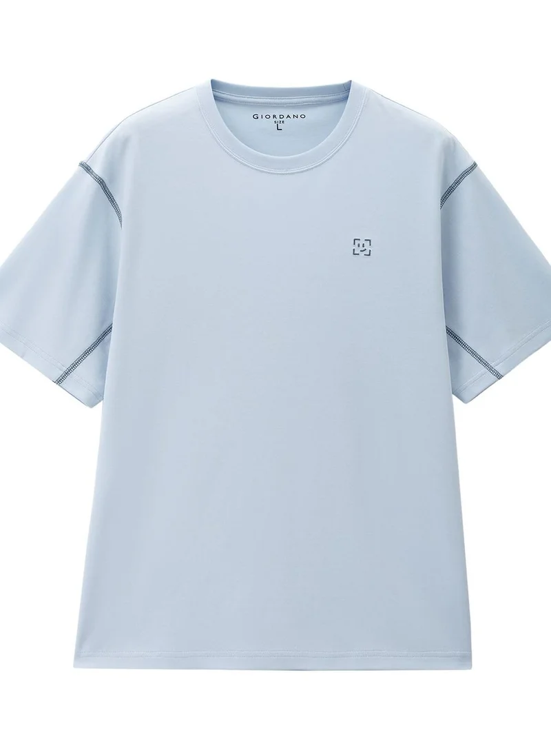 Men's Crew Neck Short Sleeve Loose Tee