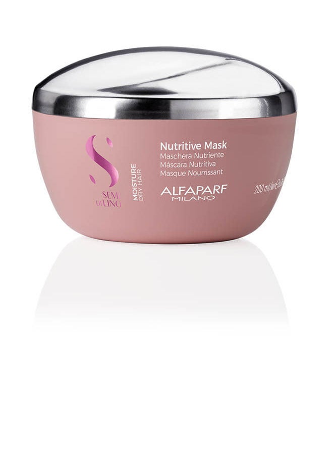 ALFAPARF MILANO - SEMI DILINO mask with honey and linseed for dry hair 200ml - Image 1