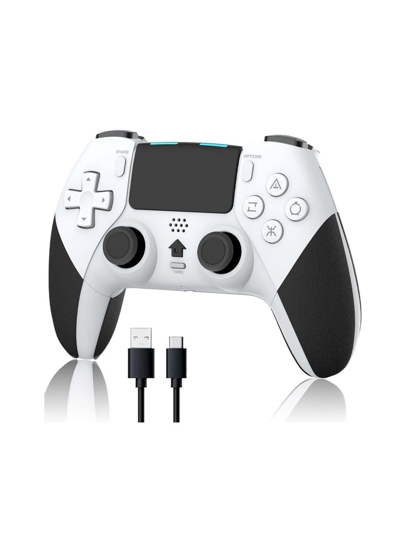 Wireless Pro Controller Compatible with PS4 /PS4 Pro/PS4 Slim Console, Gaming Remote with Built-in 800mAh Rechargeable Battery, Precise Joystick, Audio, Turbo, Advanced ons Programming - Image 1