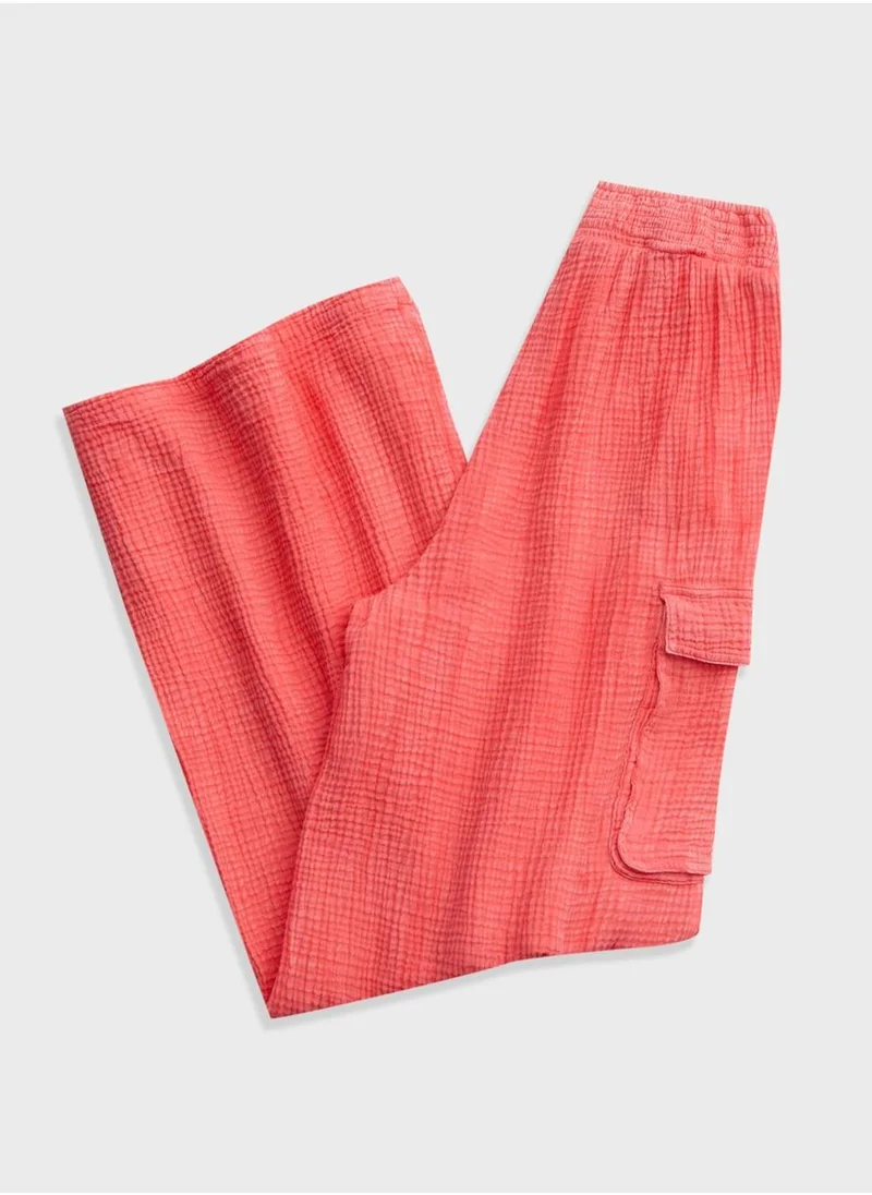 Aerie High Waist Cargo Pants