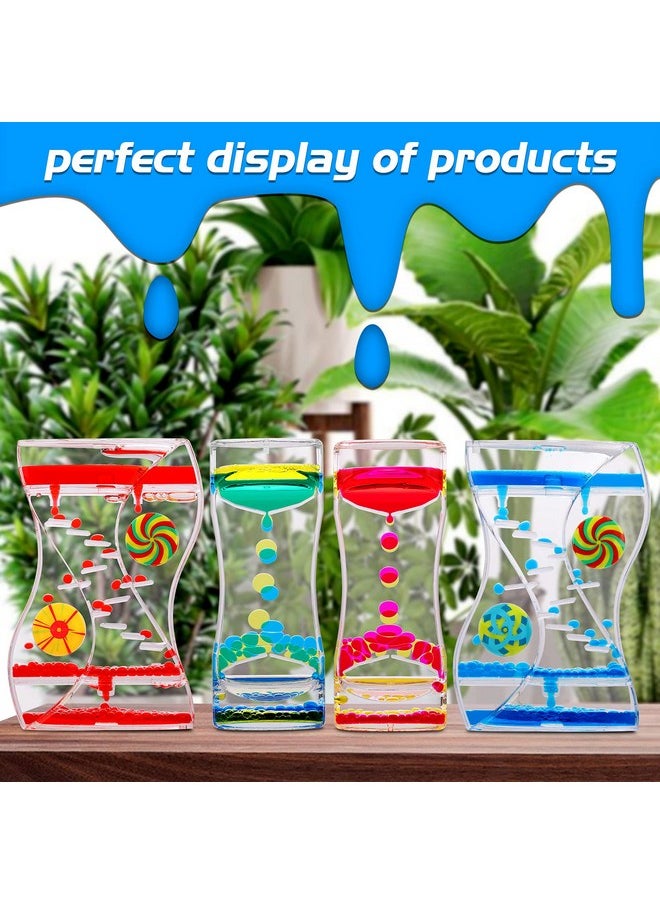 XINBAOHONG Liquid Motion Bubbler Sensory Toy For Kids And Adults 4-Pack，Calming Stress Relief Fidget Toys For Adhd Autism, Office Desk Decor  - Image 2