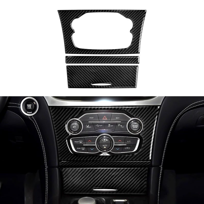 BRMYL Car Air Conditioning AC Panel Decals for 20152023 Chrysler 300 300C 300S LimitedTouring Accessories Interior Stickers