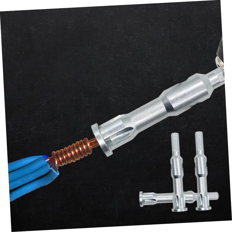 Professional Automatic Wire Twisting Tool Kit 3 Piece Set Cable Stripper For Drill Electricians DIY - Image 5