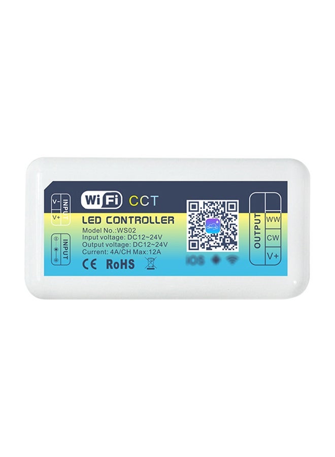 NIBEMINENT Mini WIFI Light Emitting Diode Controller White 0.075kg - Image 1
