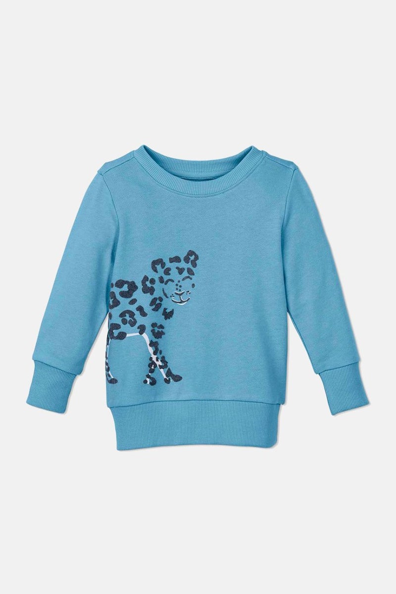 Tchibo Kid Boys Printed Long Sleeve T-shirt, Blue - Image 2