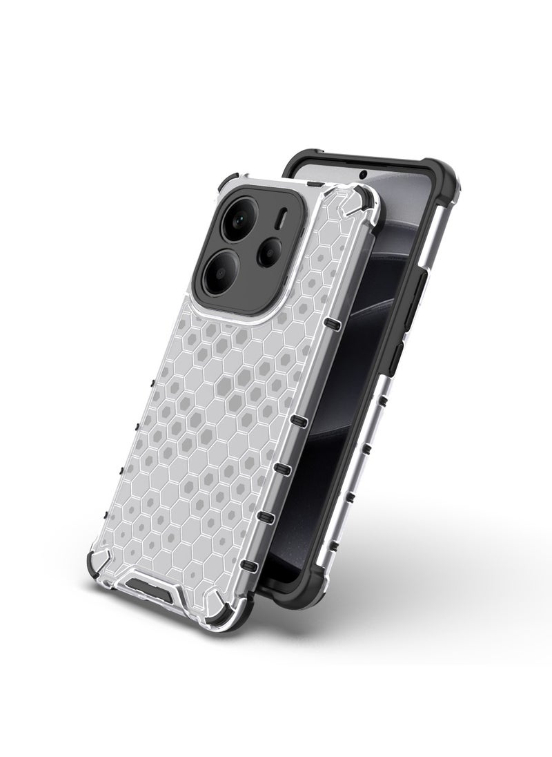 Generic - Xiaomi Redmi Note 14 4G - Premium Shock-Resistant Honeycomb Case for Ultimate Protection - Image 1