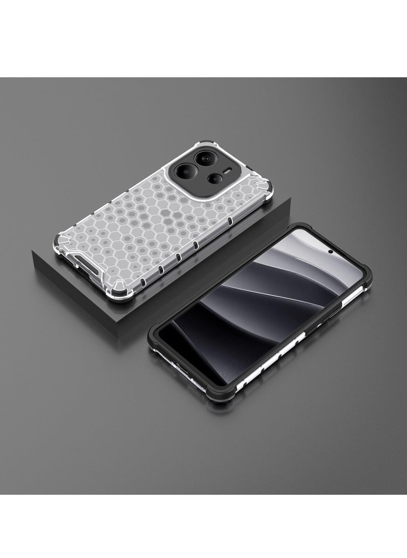 Generic - Xiaomi Redmi Note 14 4G - Premium Shock-Resistant Honeycomb Case for Ultimate Protection - Image 1