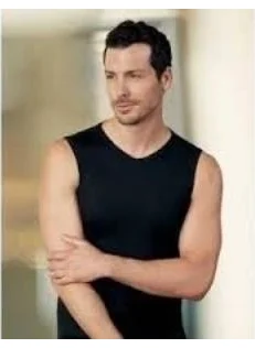 Tekyıldız V-Neck Zero Sleeve Men's Undershirt 24