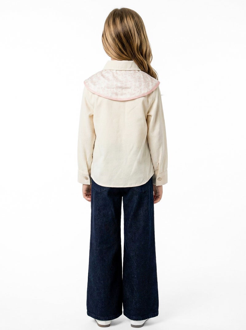 Hamada Tex Girls' three-piece clothing set for ages 7 to 14 years, 3904-4904 - Image 5