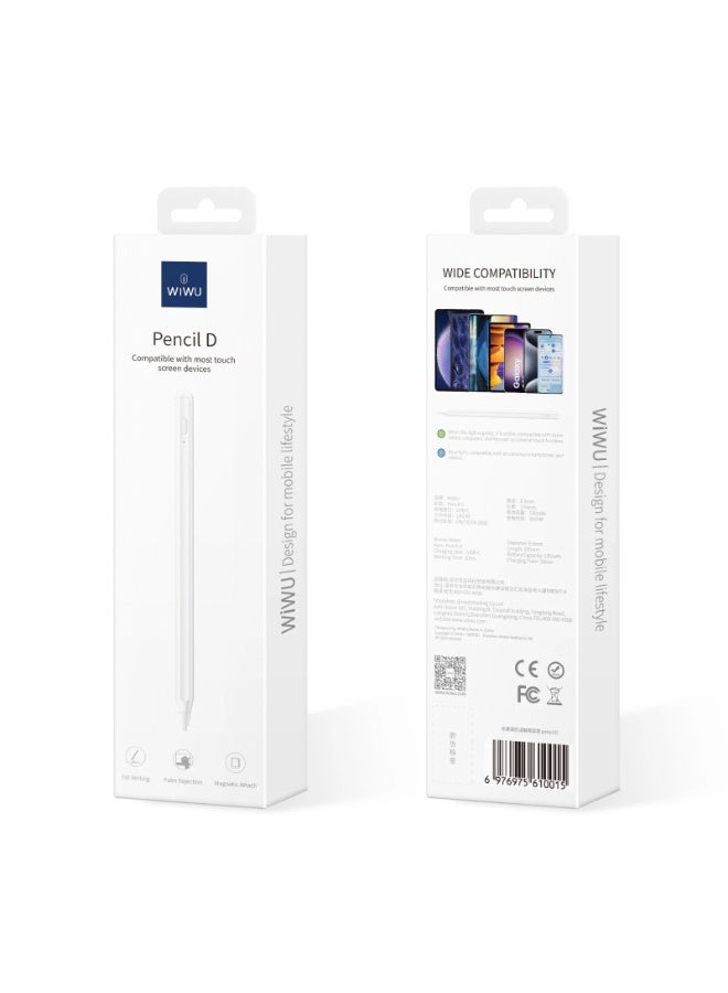 WiWU Capacitive Active Smart Stylus Pencil D - Image 1