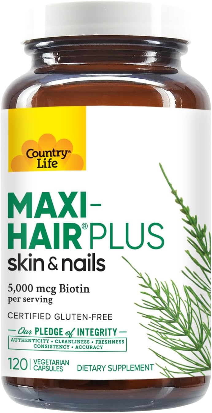 Country Life Maxi-Hair Plus Capsules 120's - Image 5