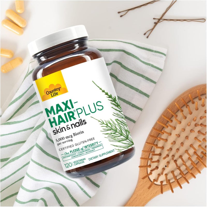 Country Life Maxi-Hair Plus Capsules 120's - Image 4