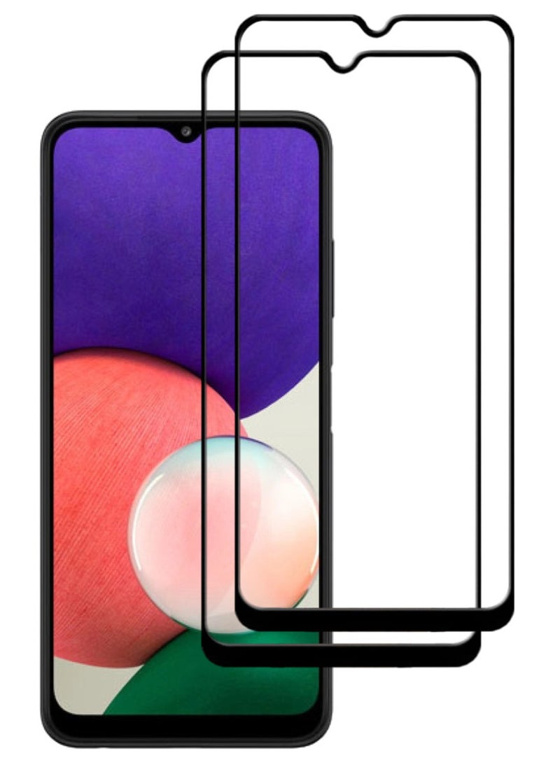 ACLIX 2 Pieces Antistatic ESD Dustproof Premium Quality High Definition Tempered Glass Screen Protector Designed For Samsung Galaxy A22 5G - Image 1
