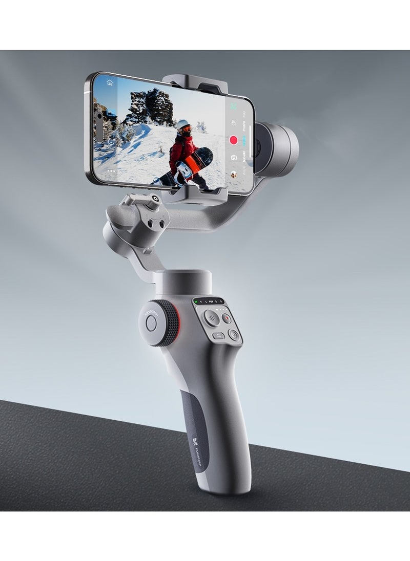 FUNSNAP - C05 Gimbal Stabilizer for Smartphone, iPhone Gimbal w/Focus Wheel Face/Object Tracking Gimbal for iPhone 15 14 Pro Max/Android 3-Axis Handheld Phone Gimbal for Video Recording - Image 1