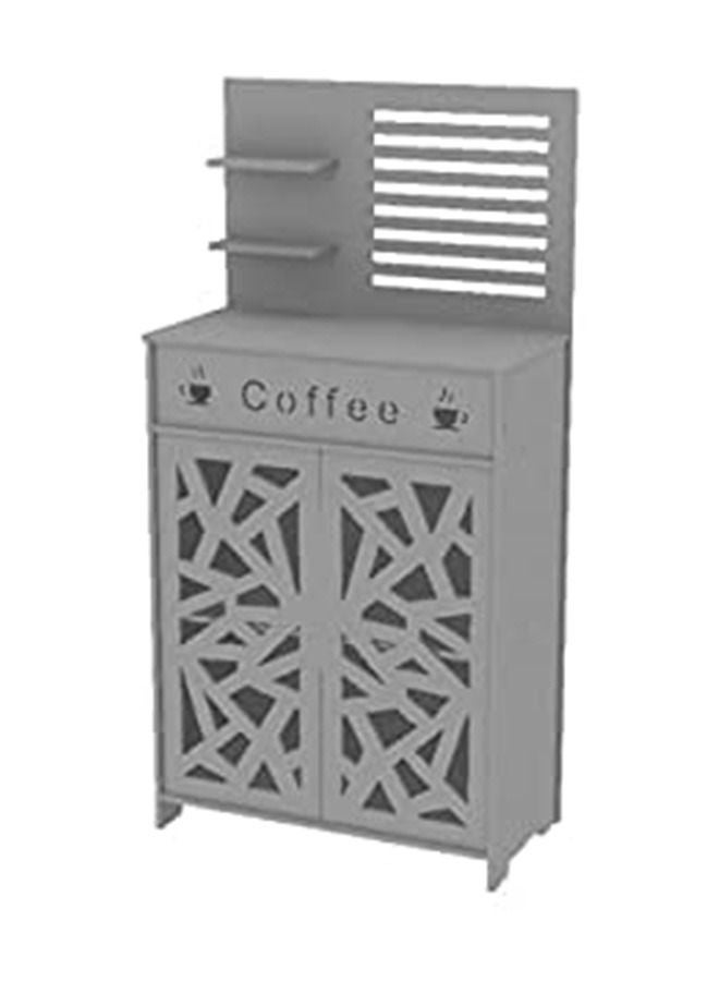 Coffee Table corner white, Livingroom Free Standing Corner Coffee Table - Image 2