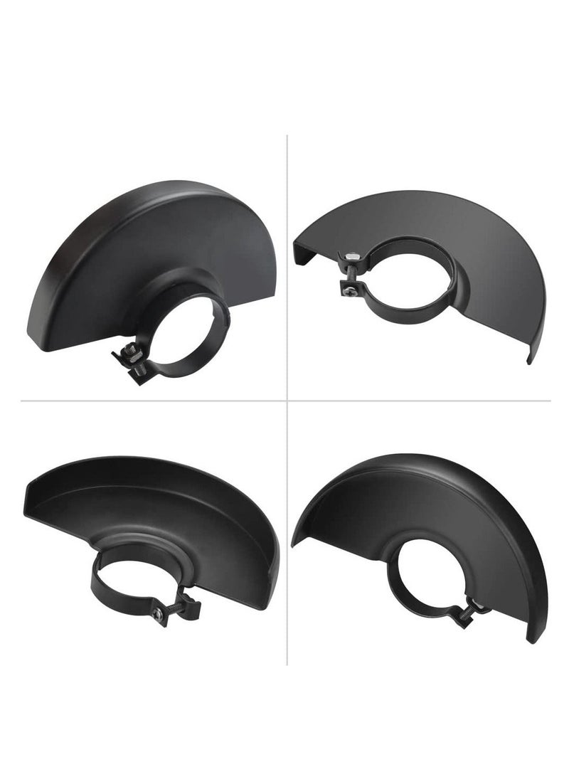 SYOSI Angle Grinder Shield Protective Cover, Black Cutting Machine Base Metal Wheel Guard Safety Protector Cover for 125 115 Angle Grinder Power Tool Accessories 42 mm Inner Diameter, 2 Size  - Image 2