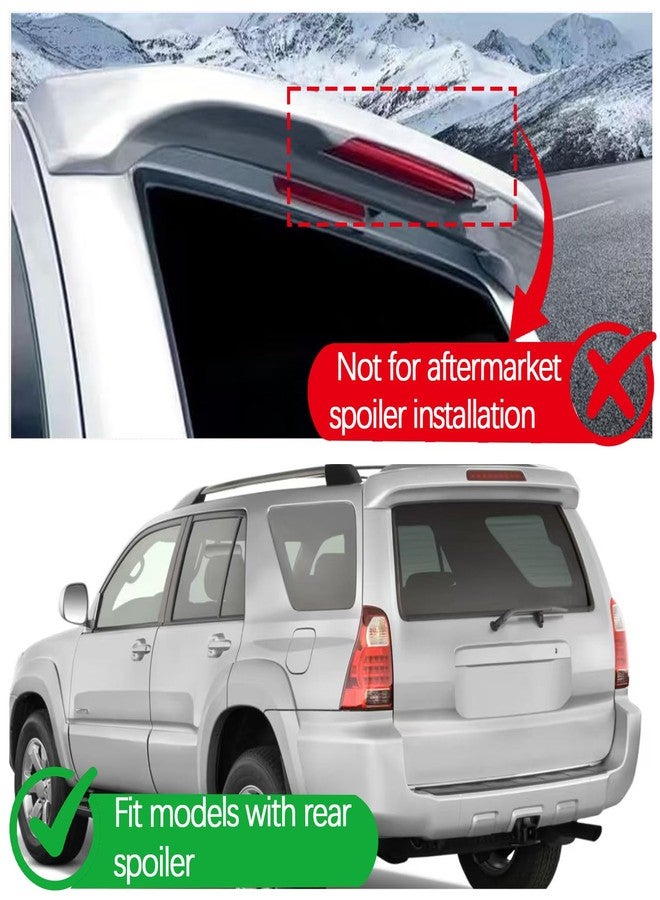 PGTOPONE LED 3rd Third Brake Light Compatible with for Toyota 4Runner 2003-2009 High Mount 3rd Third Brake,Turn Signal Light Cargo Lamp,OEM 81570-35100 (SMOKED, fit models with rear spoiler) - Image 2