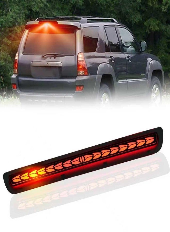 PGTOPONE LED 3rd Third Brake Light Compatible with for Toyota 4Runner 2003-2009 High Mount 3rd Third Brake,Turn Signal Light Cargo Lamp,OEM 81570-35100 (SMOKED, fit models with rear spoiler) - Image 1