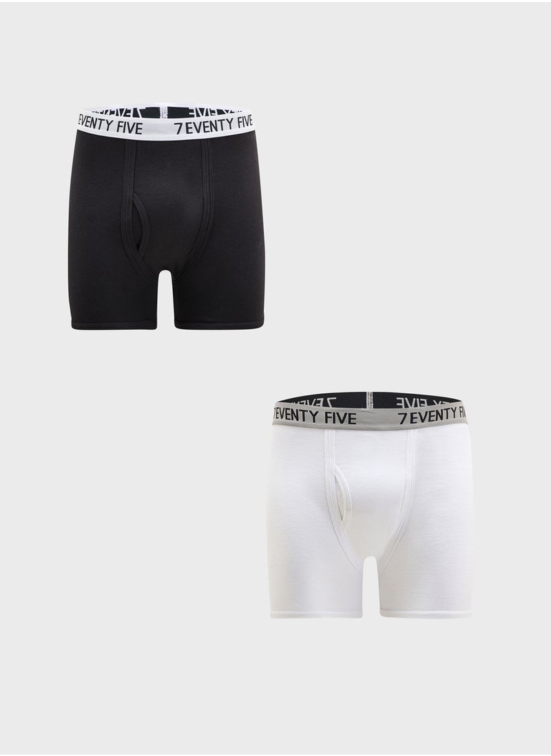 Seventy Five Basics - Pack Of 2 Boxers - Image 1