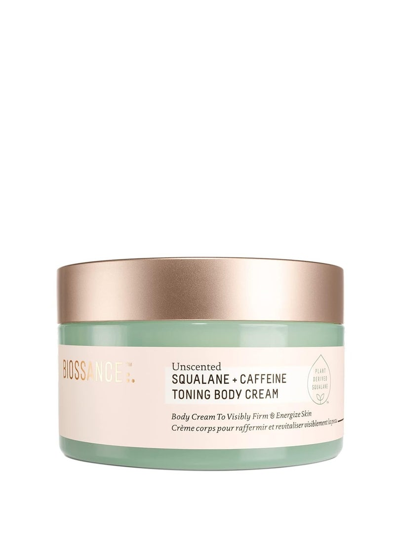 BIOSSANCE Squalane + Caffeine Toning Body Cream - Image 1