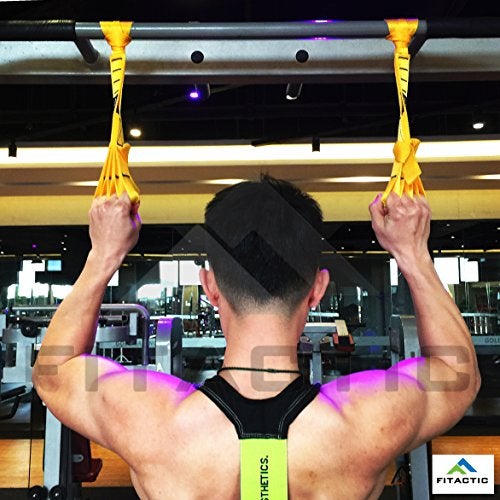 FITactic Upgraded 1 Pair Eagle Loops Grip for Finger Thumb Hand Wrist Forearm Arm Strengthening Training (Yellow) - Image 4