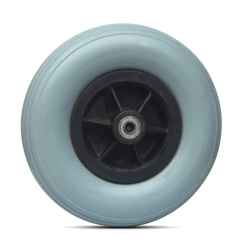 SMARTCARE 20 cm Diameter Electronic Wheelchair Front Wheel (Grey) - Enhance Your Mobility - Image 1
