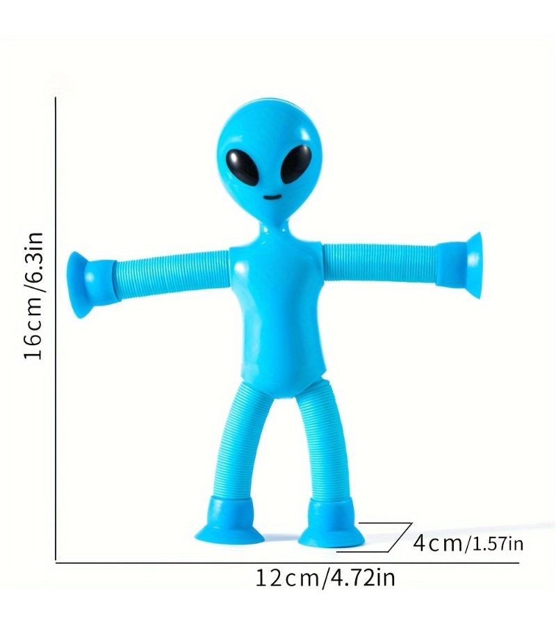 Stretchable Alien Toys 4 Pack Hands Feet Extendable Sensory Gifts Classroom Rewards Multicolor - Image 4