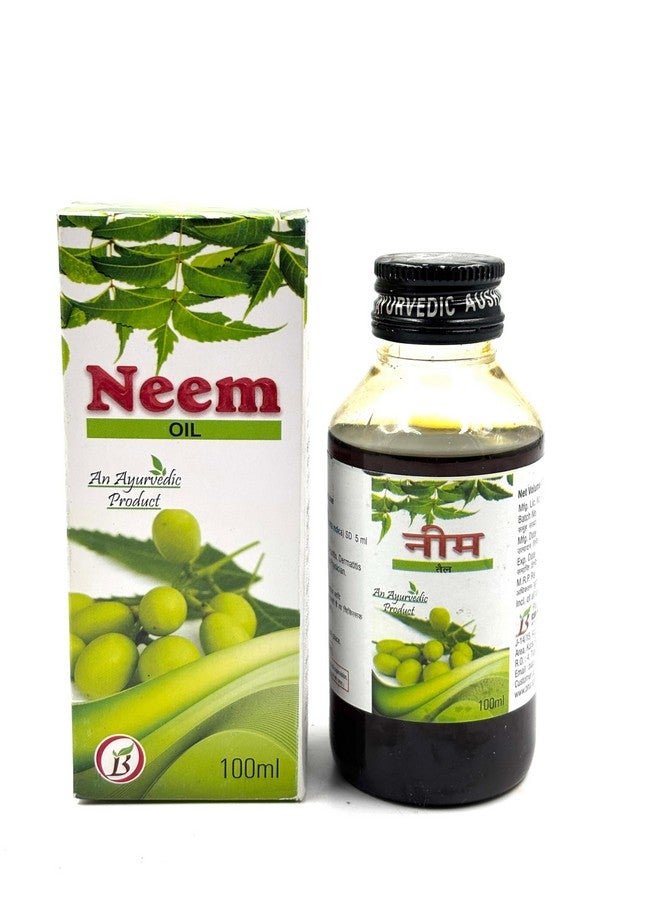Bharat Ayurvedic Aushadhalaya Neem Tail Ayurvedic & Herbal Oils for Health 100ml(PACK OF 2) - Image 1
