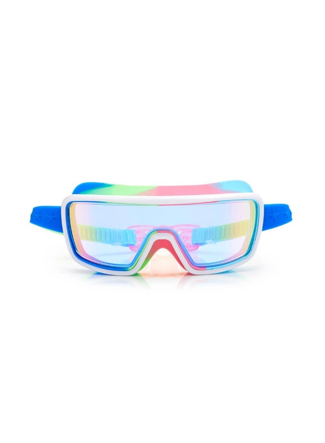 Bling2O Cyborg Cyan Prismatic Swim Goggles - Image 4