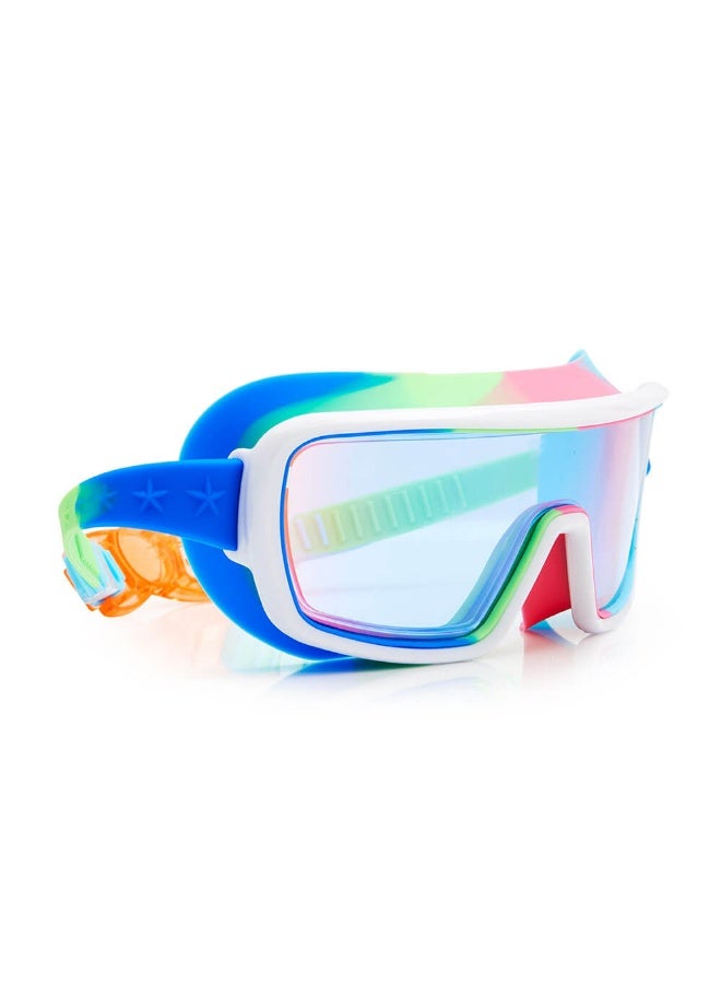 Bling2O Cyborg Cyan Prismatic Swim Goggles - Image 2