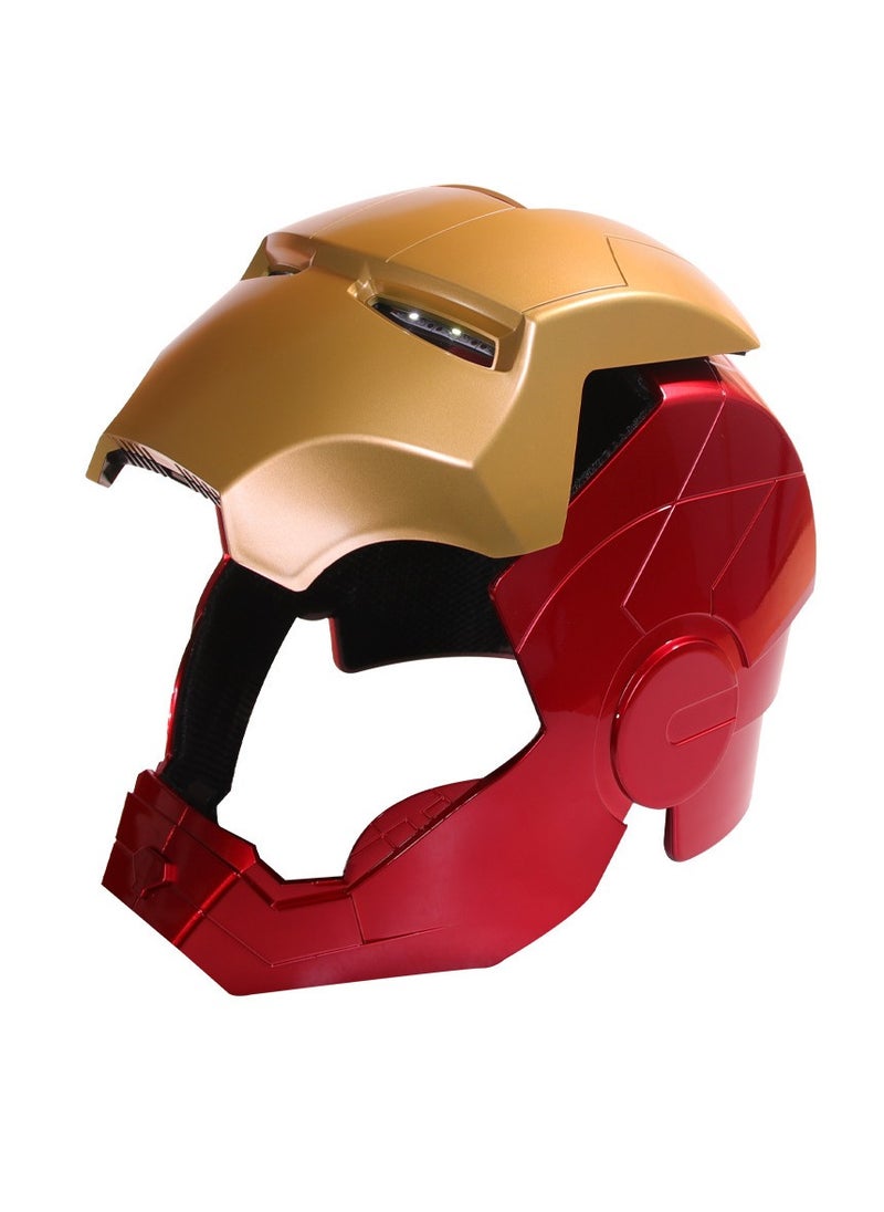Mechahead1:1 Iron Man wearable deformable helmet Marvel peripheral luminous head cover gift box  - Image 4