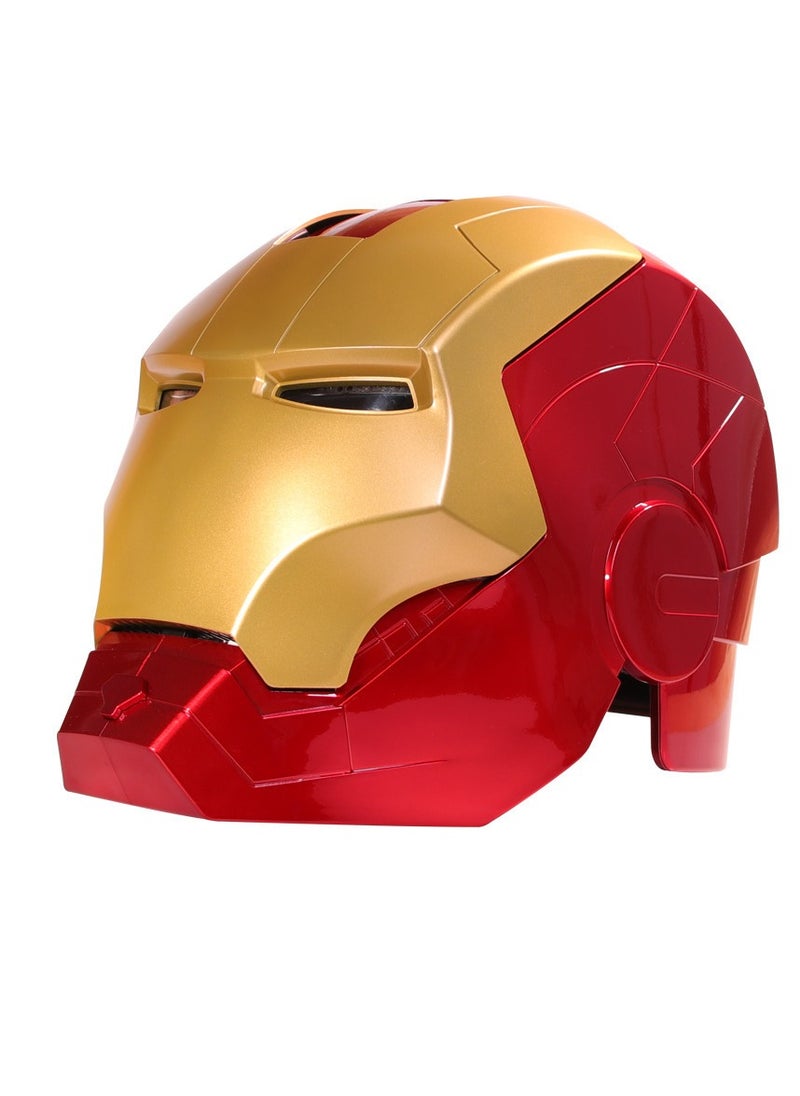 Mechahead1:1 Iron Man wearable deformable helmet Marvel peripheral luminous head cover gift box  - Image 1