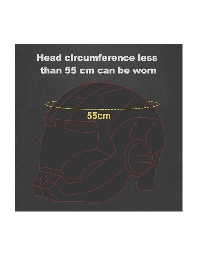 Mechahead1:1 Iron Man wearable deformable helmet Marvel peripheral luminous head cover gift box  - Image 2