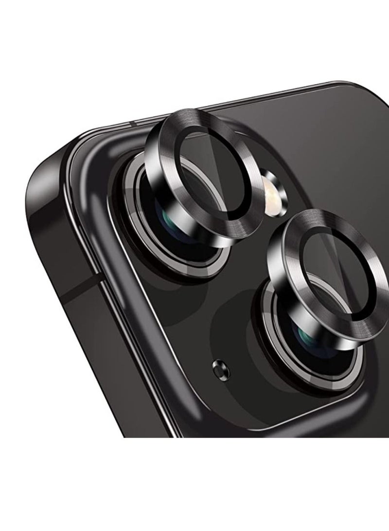 Digi Core واقي عدسة كاميرا iPhone 13 متوافق مع هاتف Apple iPhone Keep الأصلي للكاميرا HD Glass iPhone 13 Mini، أسود - Image 1