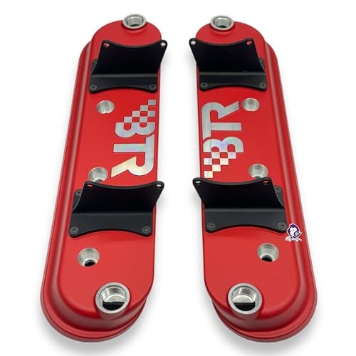 Dynosty BTR LS Valve Covers Red Pair With Coil Mounts - Cast Aluminum Brian Tooley Valvecovers 4.8 5.3 5.7 6.0 6.2 7.0 LS1 LS3 LQ4 LS7 - Image 2