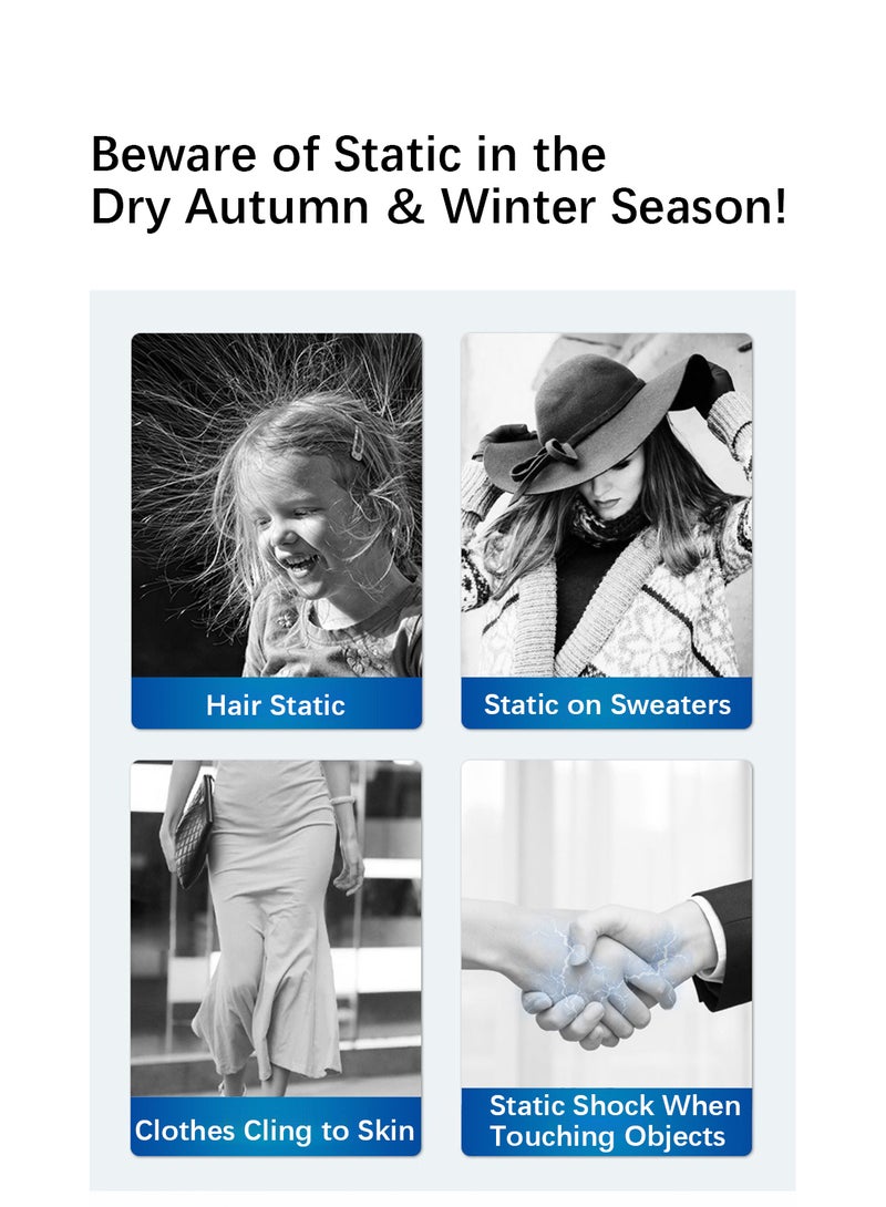 Anti-Static Spray, Multi-Functional Wrinkle Releaser Spray, Wrinkle Removal & Odor Elimination for Clothes, Hair 360ml - Image 2